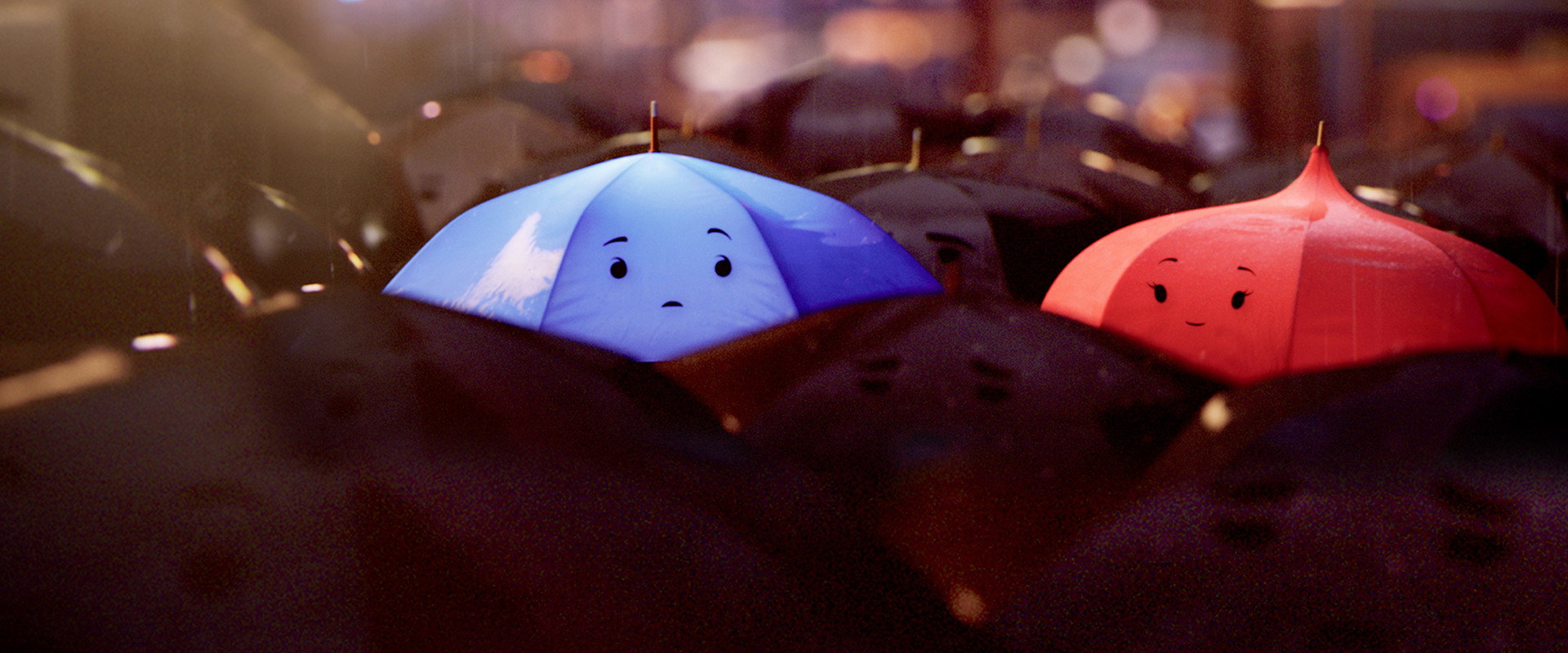 The Blue Umbrella backdrop