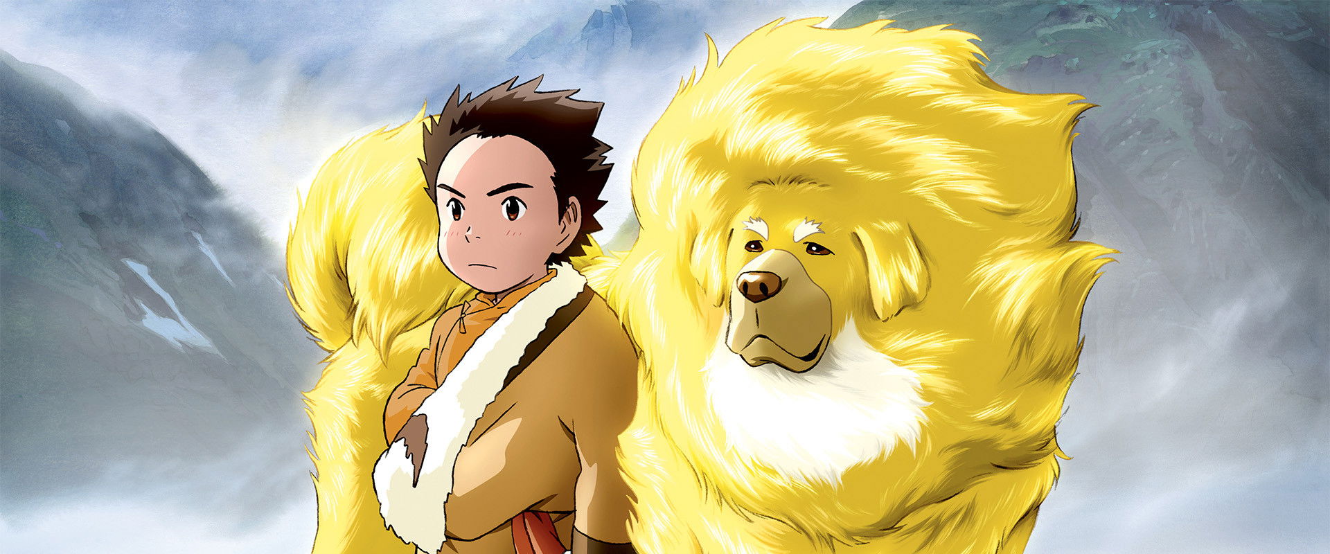 Tibetan Dog backdrop