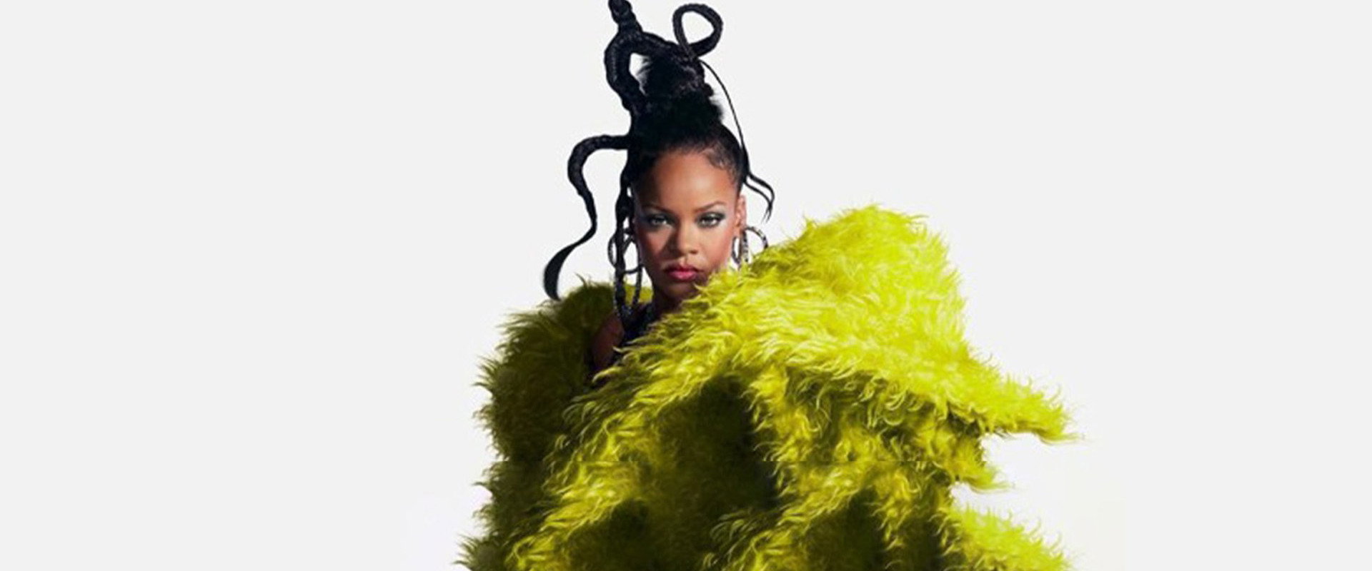 Rihanna's Super Bowl LVII Halftime Show backdrop