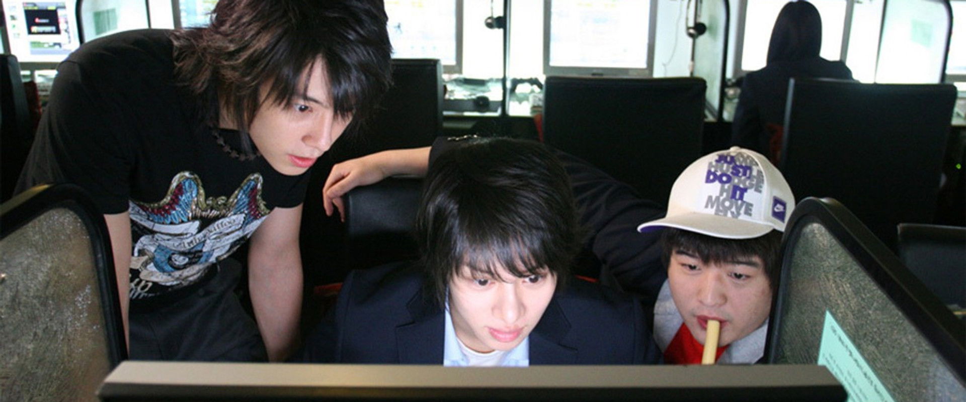 Attack on the Pin-Up Boys backdrop