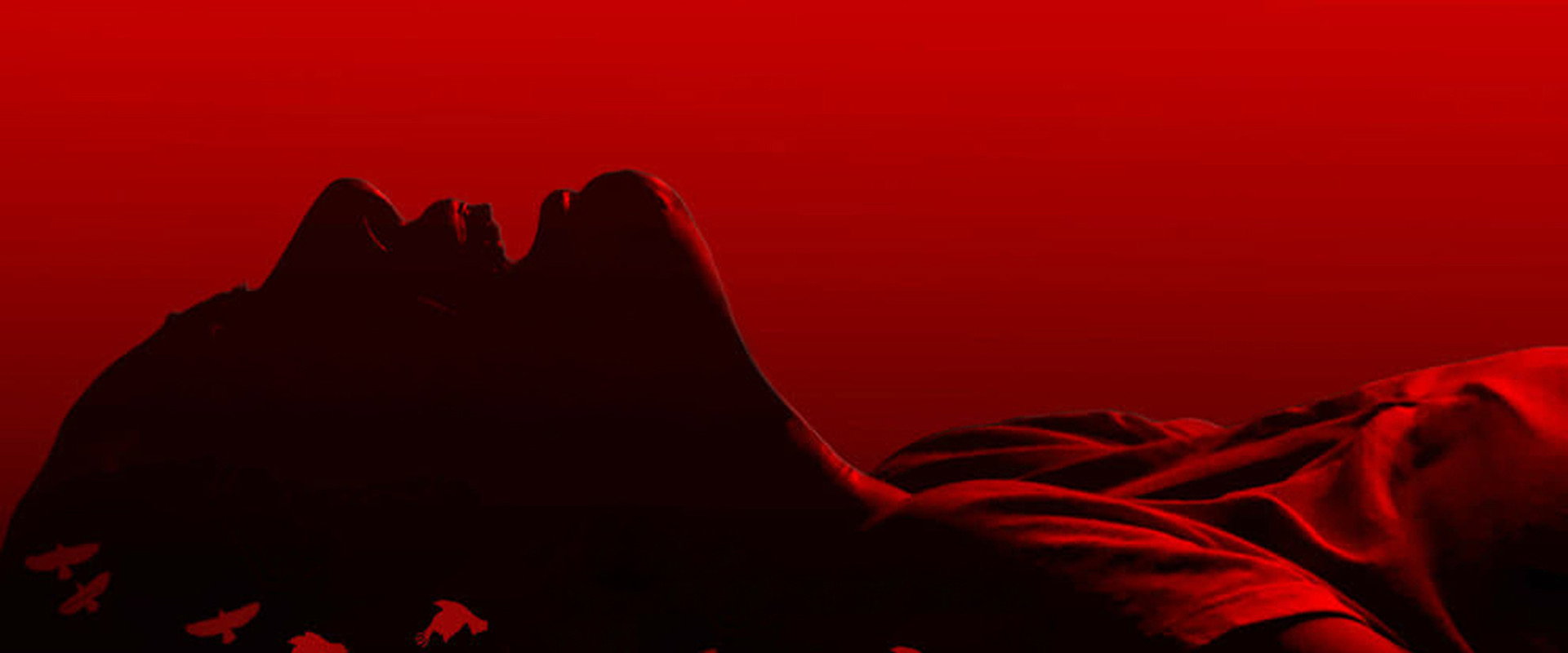 The Dark Red backdrop