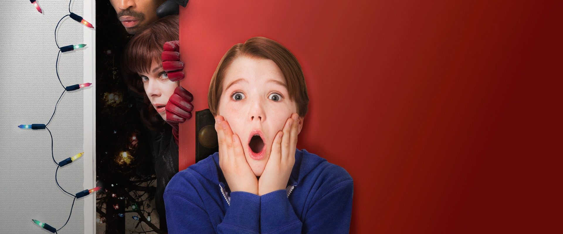 Home Alone: The Holiday Heist backdrop