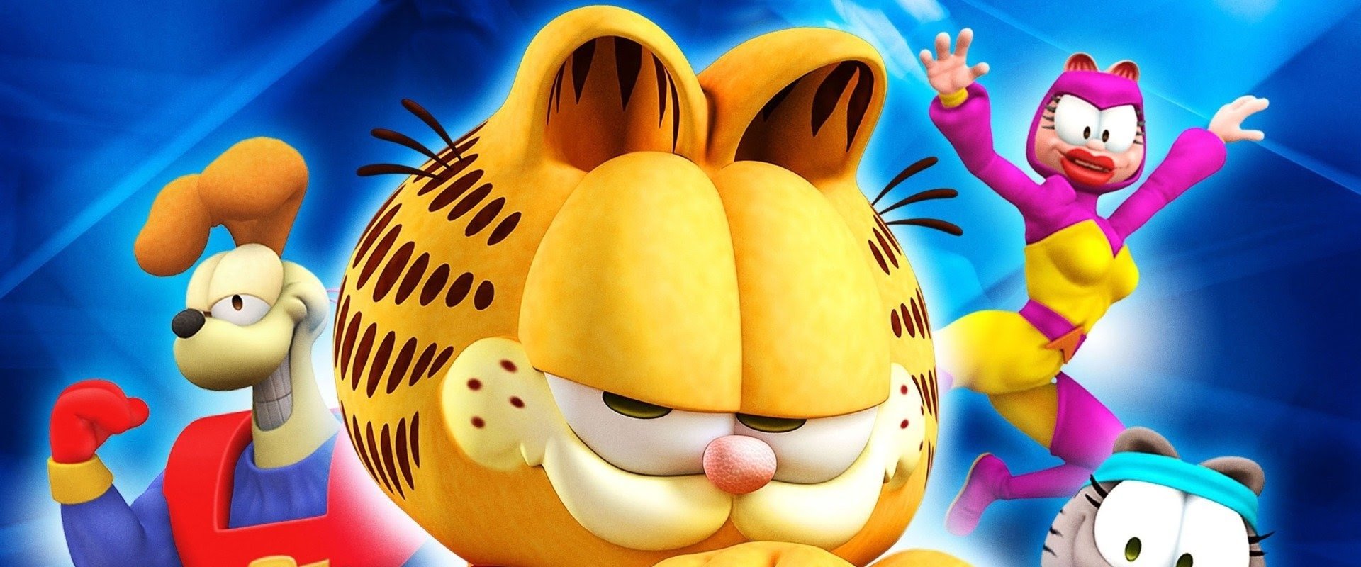 Garfield's Pet Force backdrop