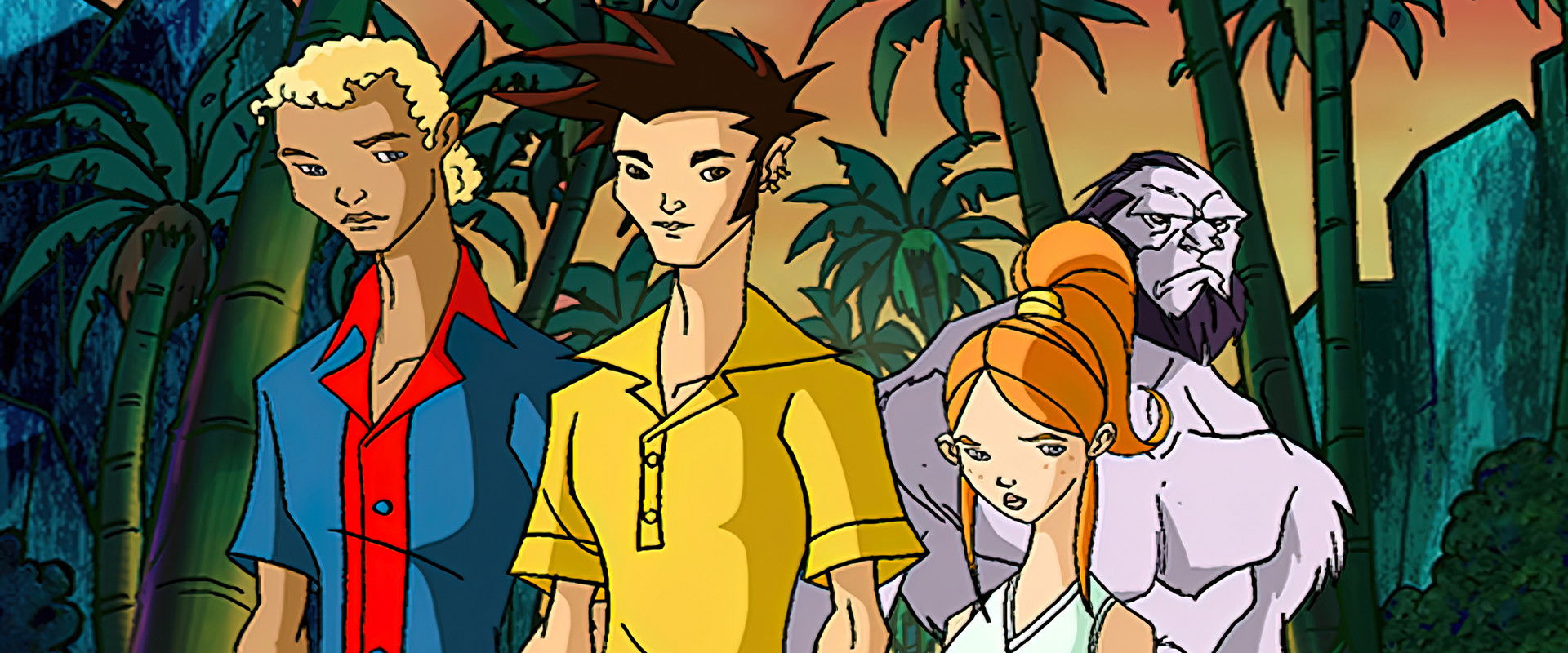 Dinosaur Island backdrop