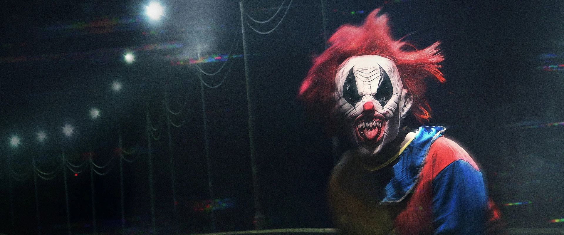 Clown Panic backdrop