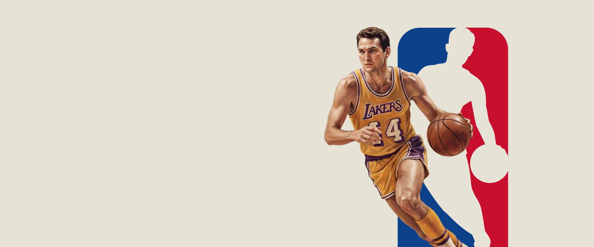 Jerry West: The Logo backdrop