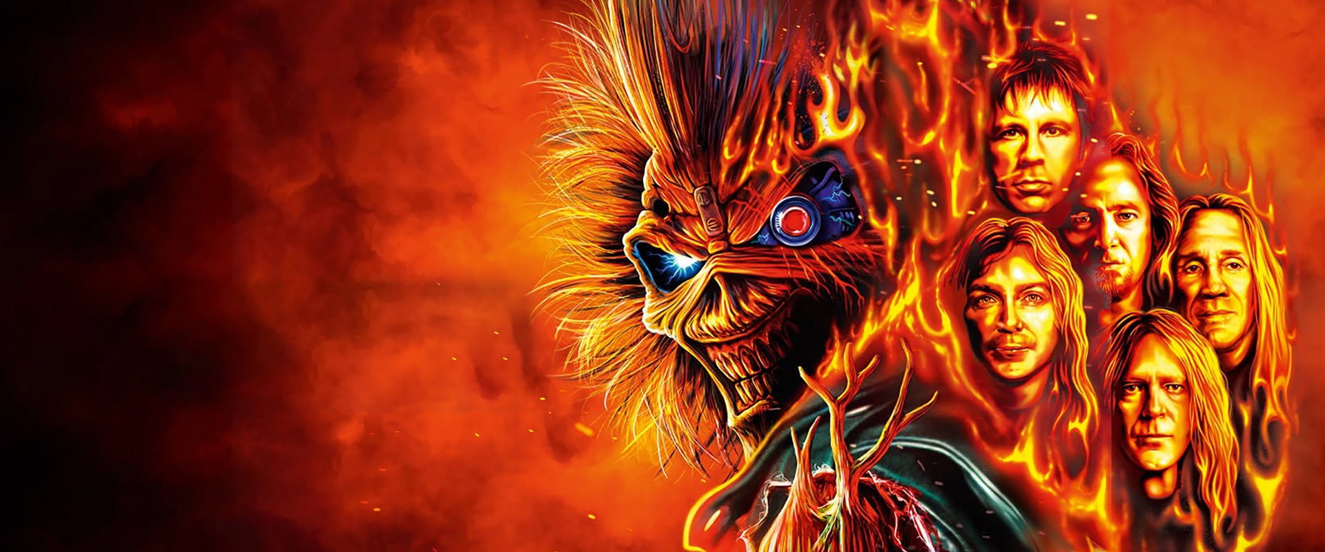 Iron Maiden: Burning Ambition backdrop