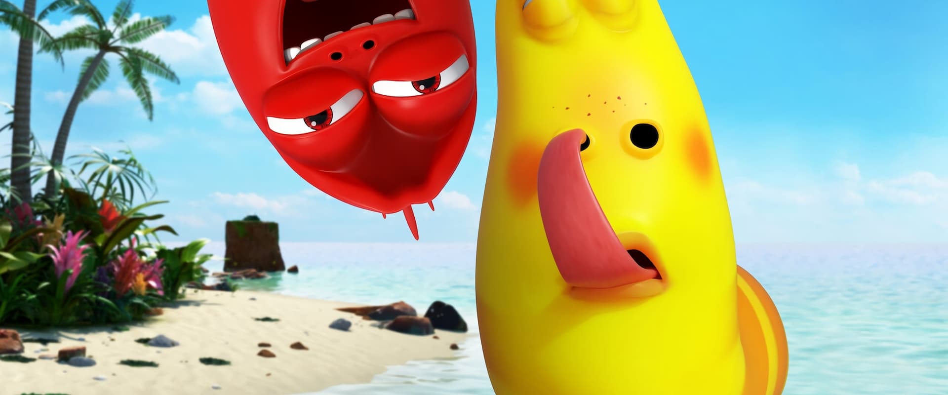 The Larva Island Movie backdrop