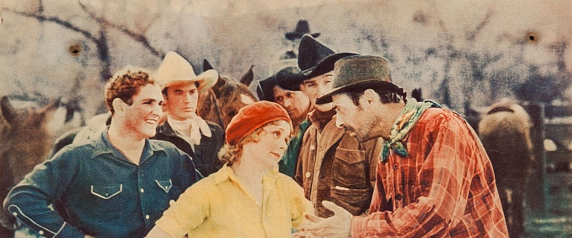 Near the Rainbow's End backdrop