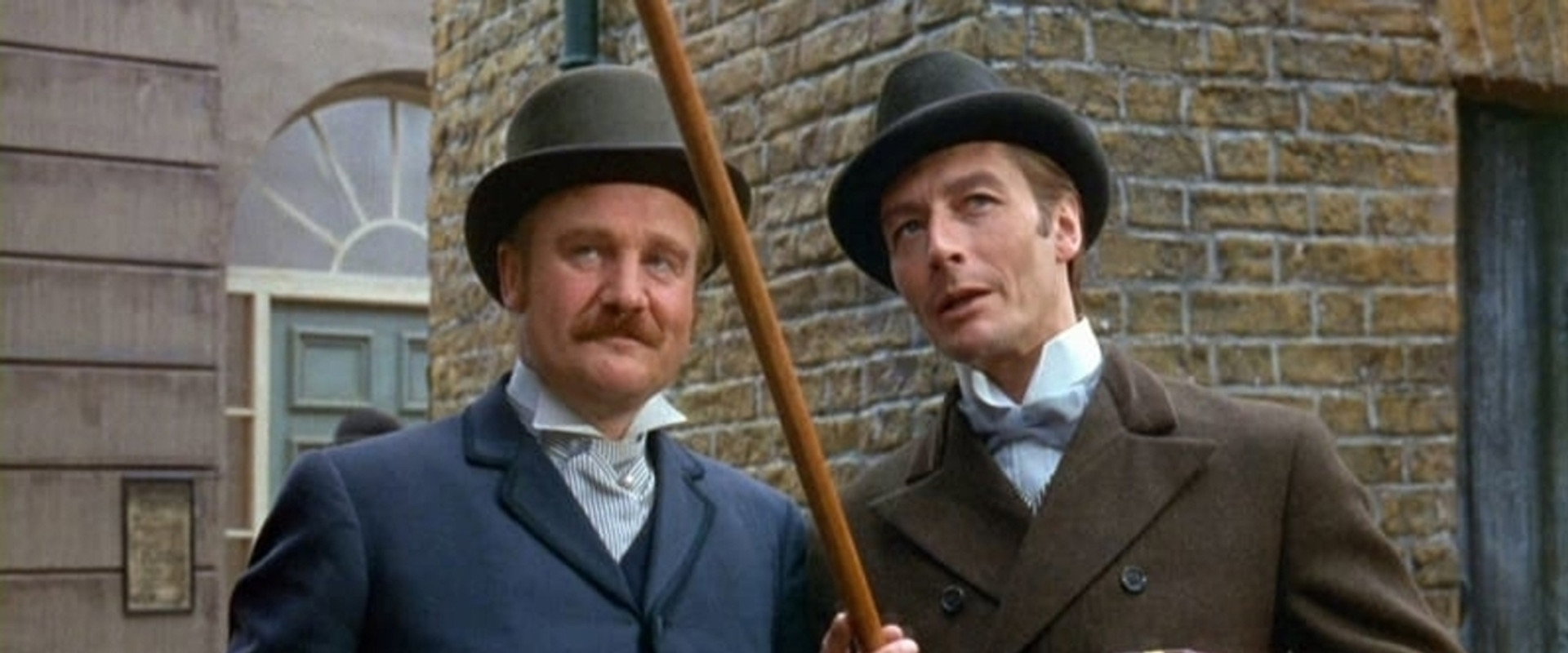 A Study in Terror backdrop