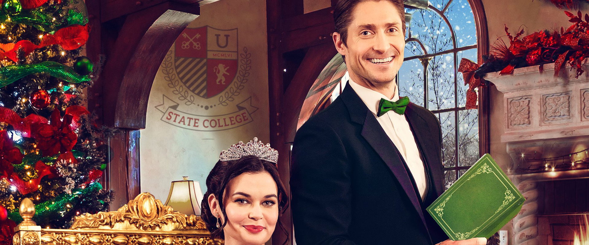 A Royal Christmas Match backdrop