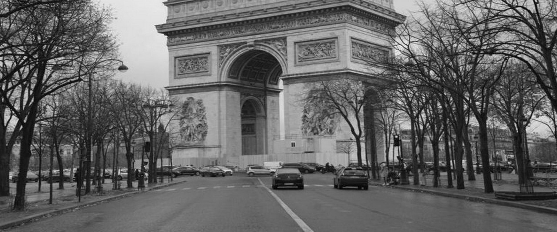 Arch of Triumph backdrop