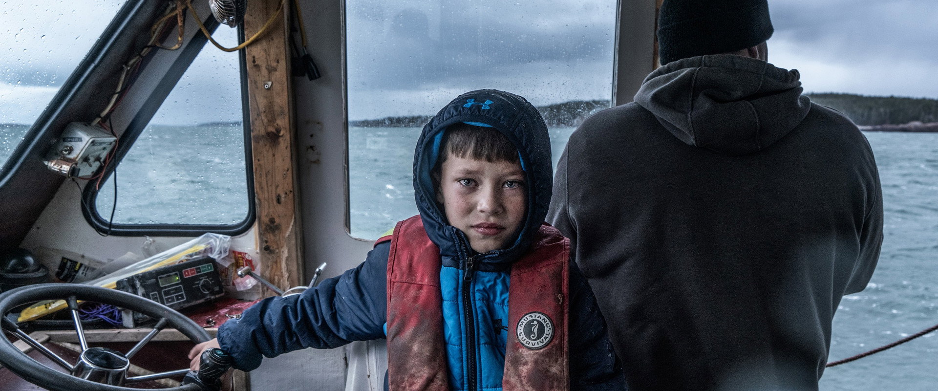 Bucks Harbor backdrop