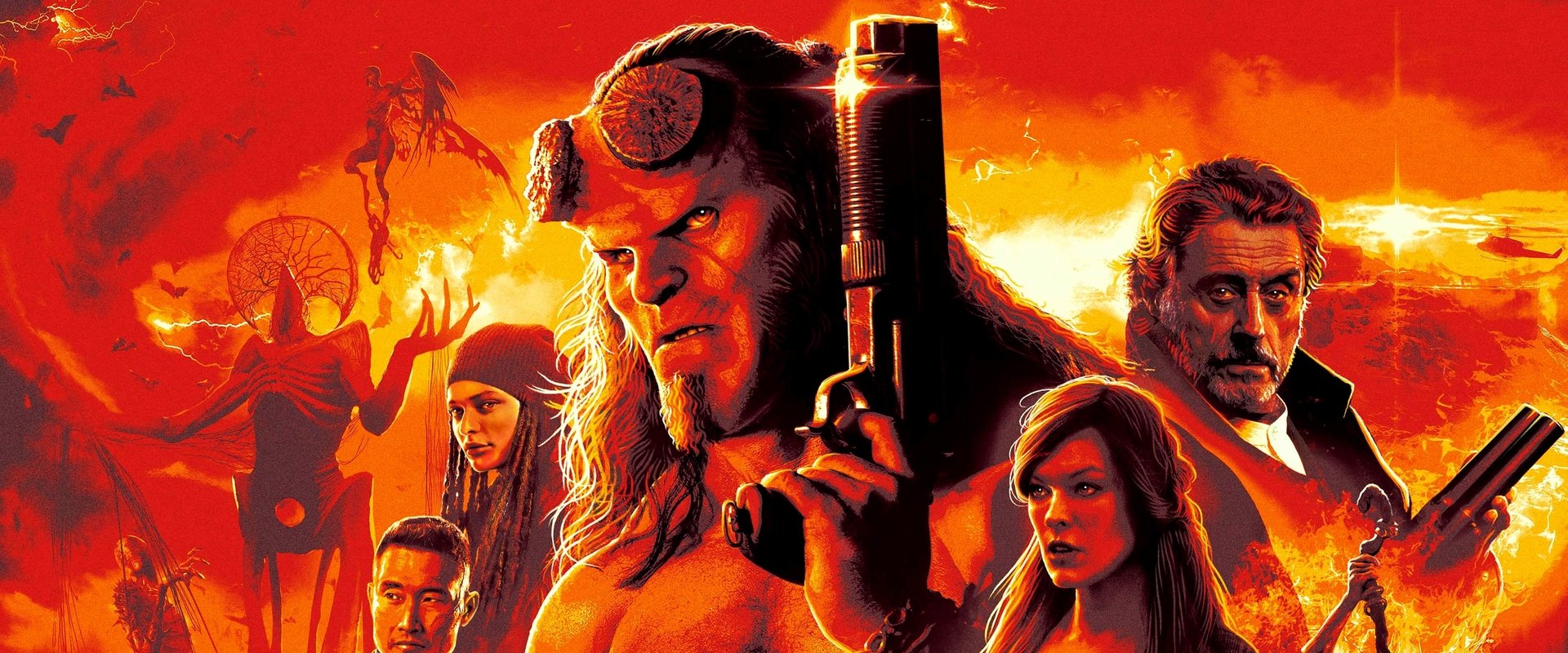 Hellboy backdrop