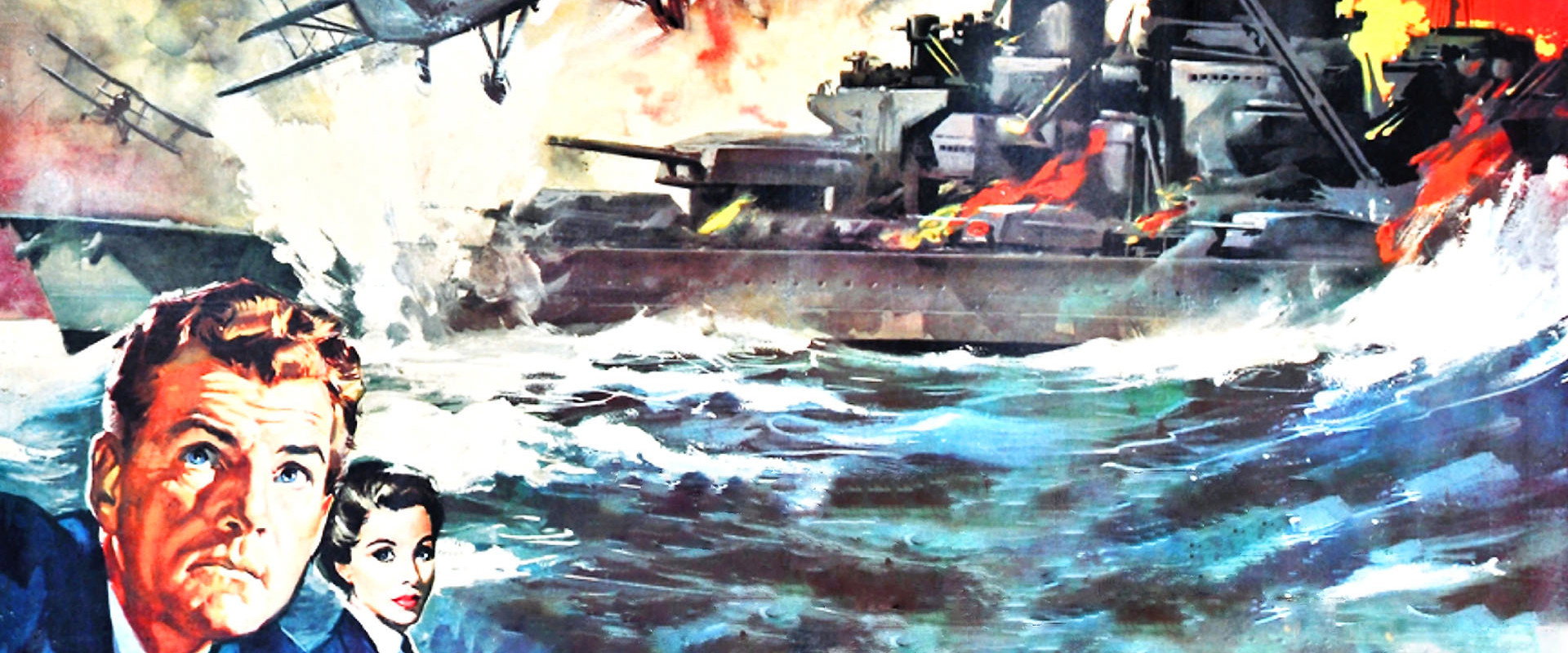 Sink the Bismarck! backdrop