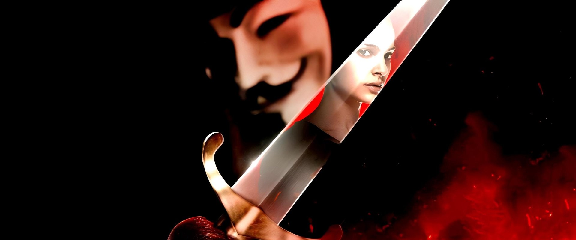 V for Vendetta backdrop