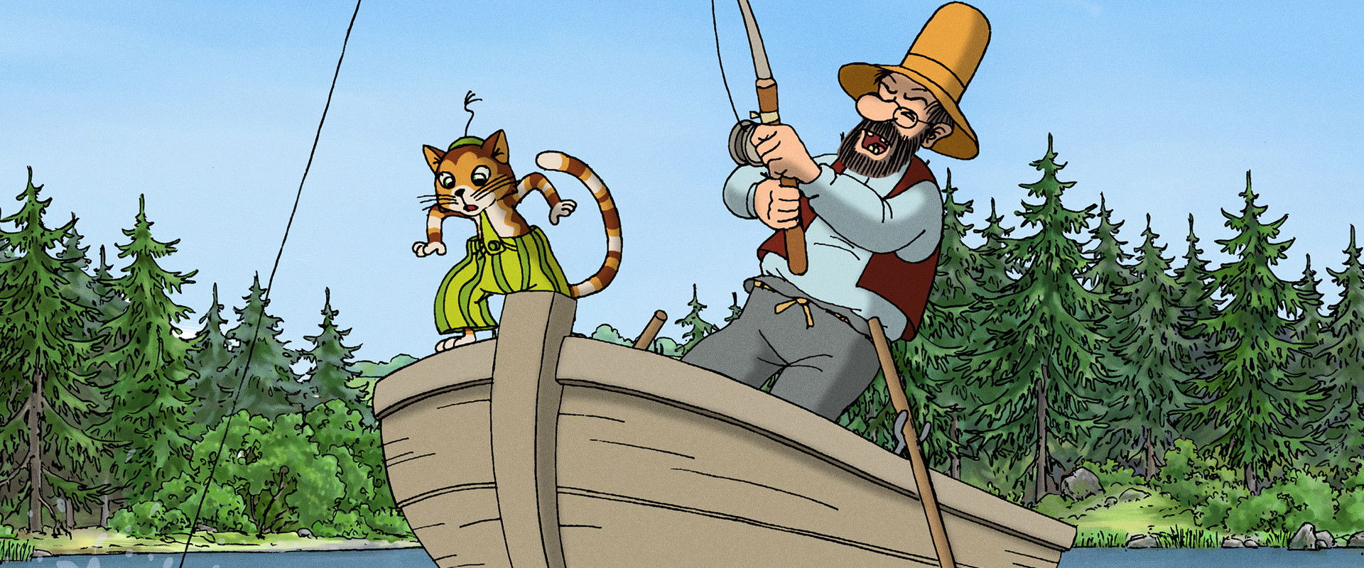 Pettson & Findus - Kattonauten backdrop