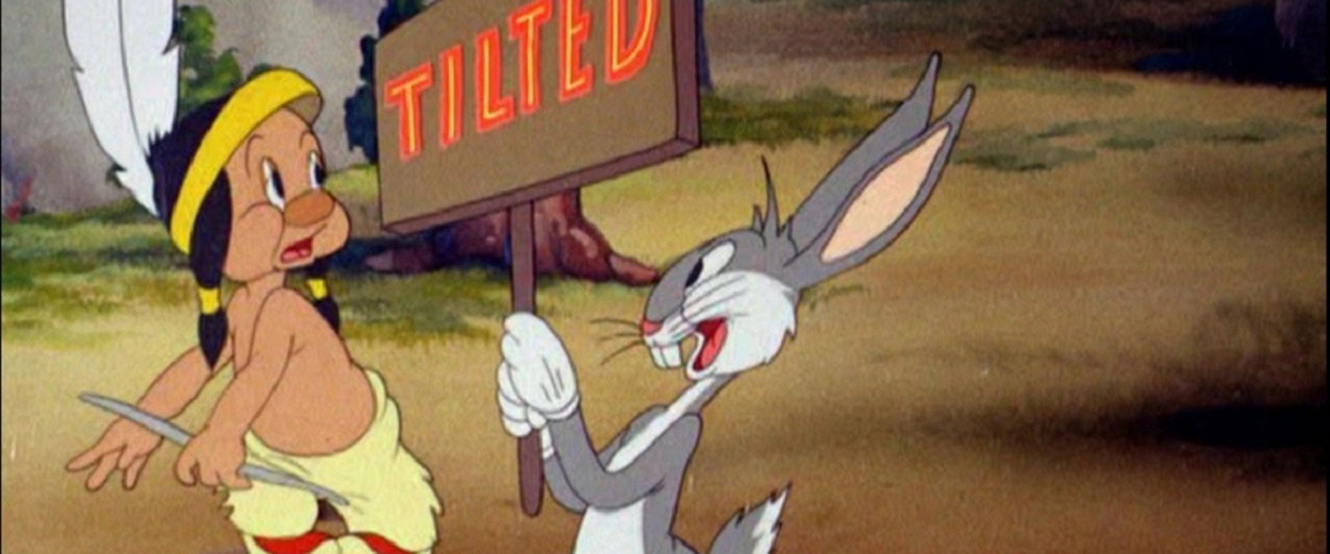 Hiawatha's Rabbit Hunt backdrop