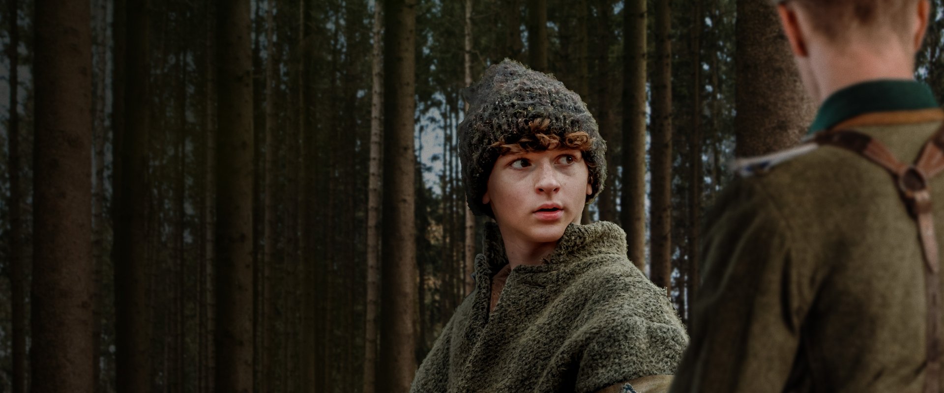 The Boy in the Woods backdrop