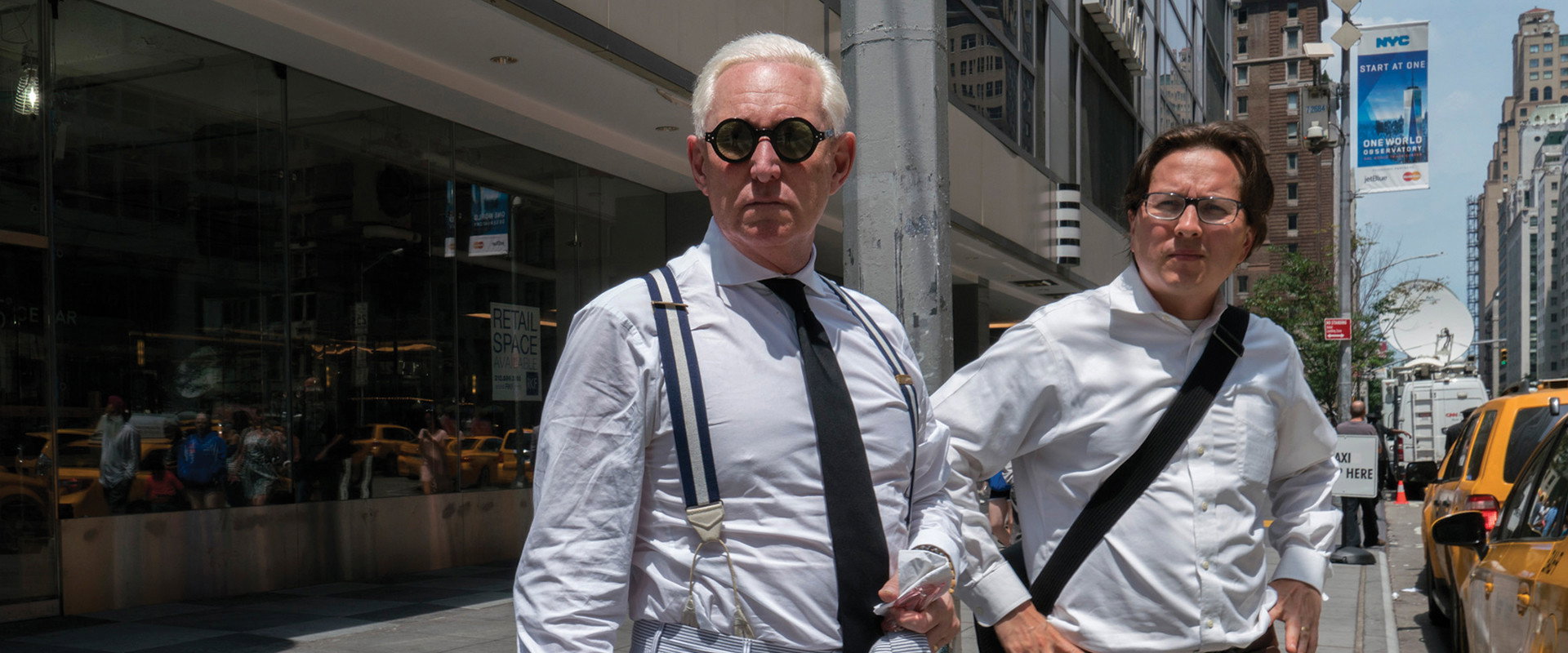 Get Me Roger Stone backdrop