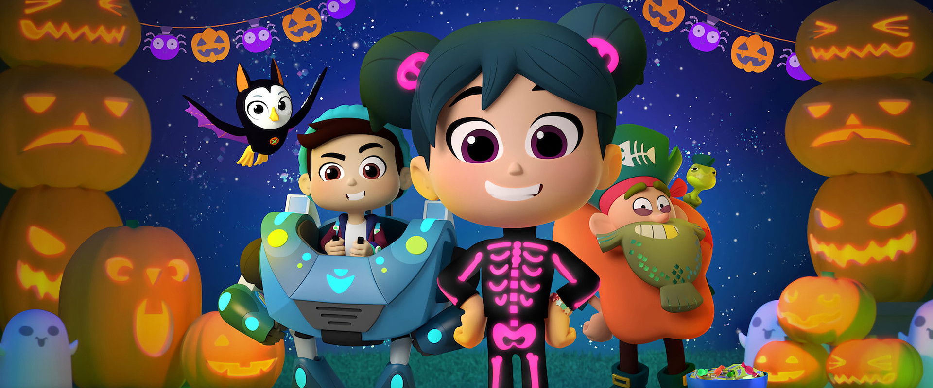 StarBeam: Halloween Hero backdrop
