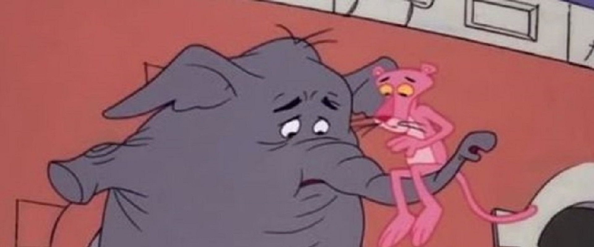 Pink Elephant backdrop