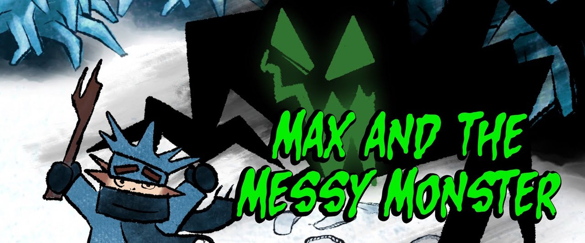 Max and the Messy Monster backdrop