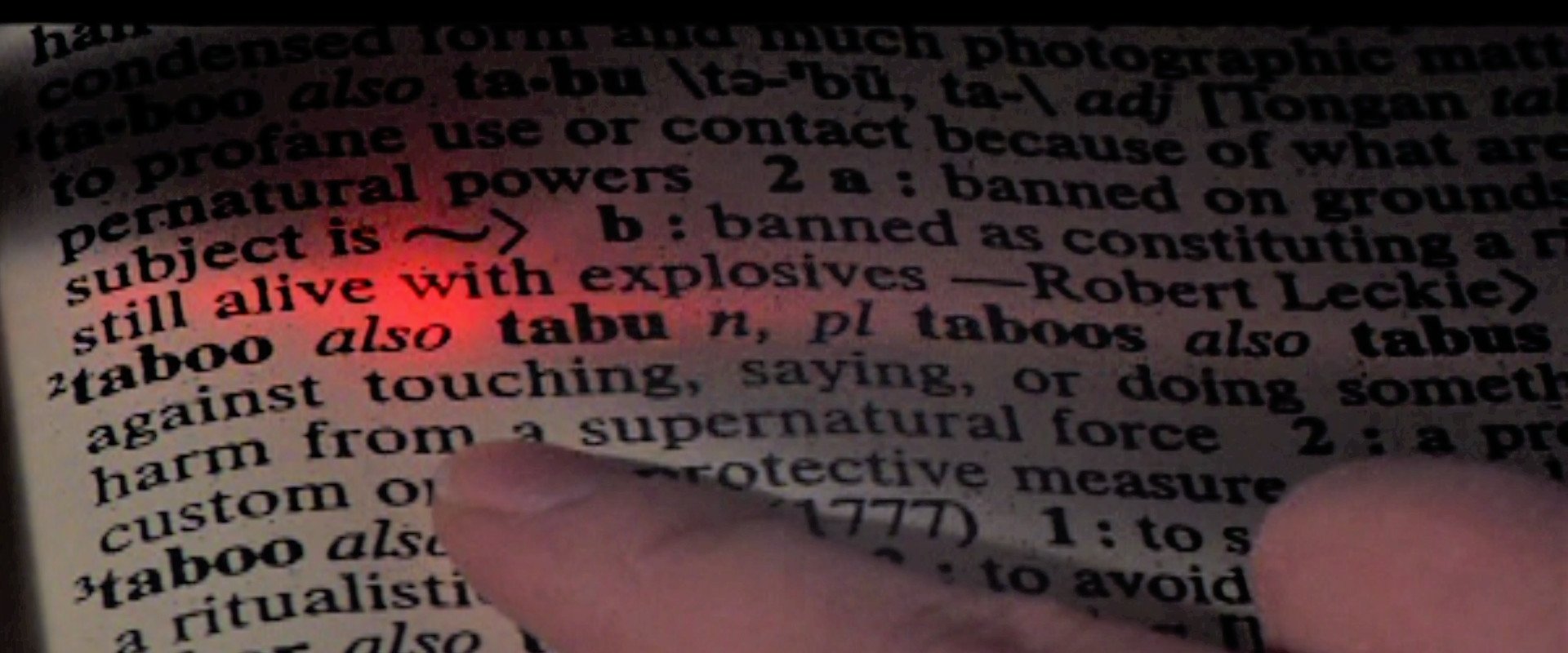 Taboo
