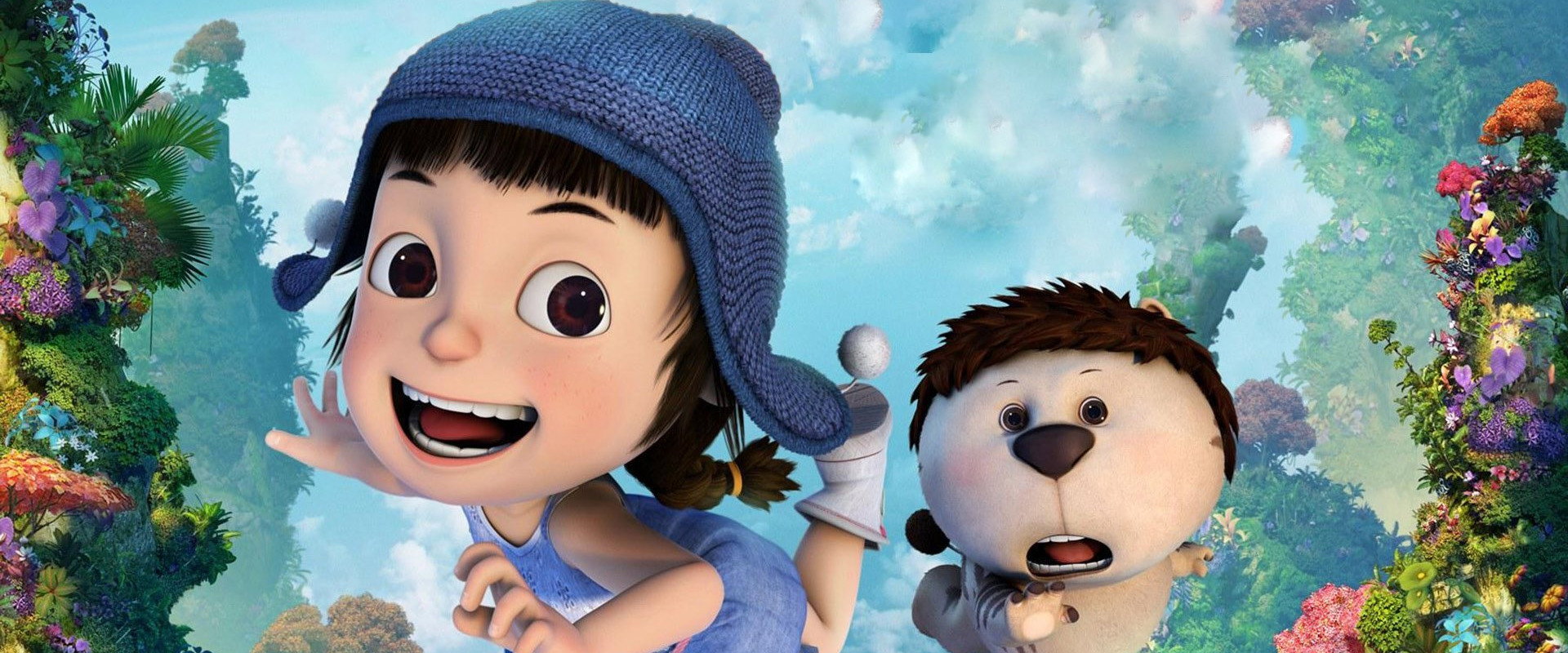 Yugo and Lala 3 backdrop