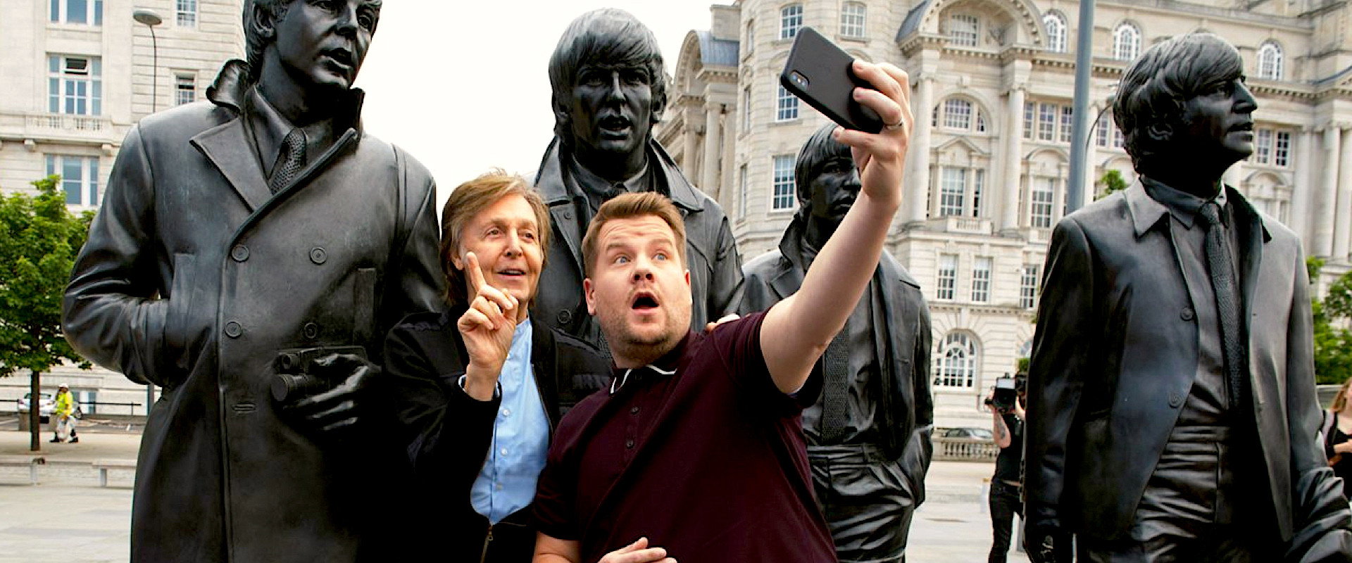 Carpool Karaoke: When Corden Met McCartney Live From Liverpool backdrop