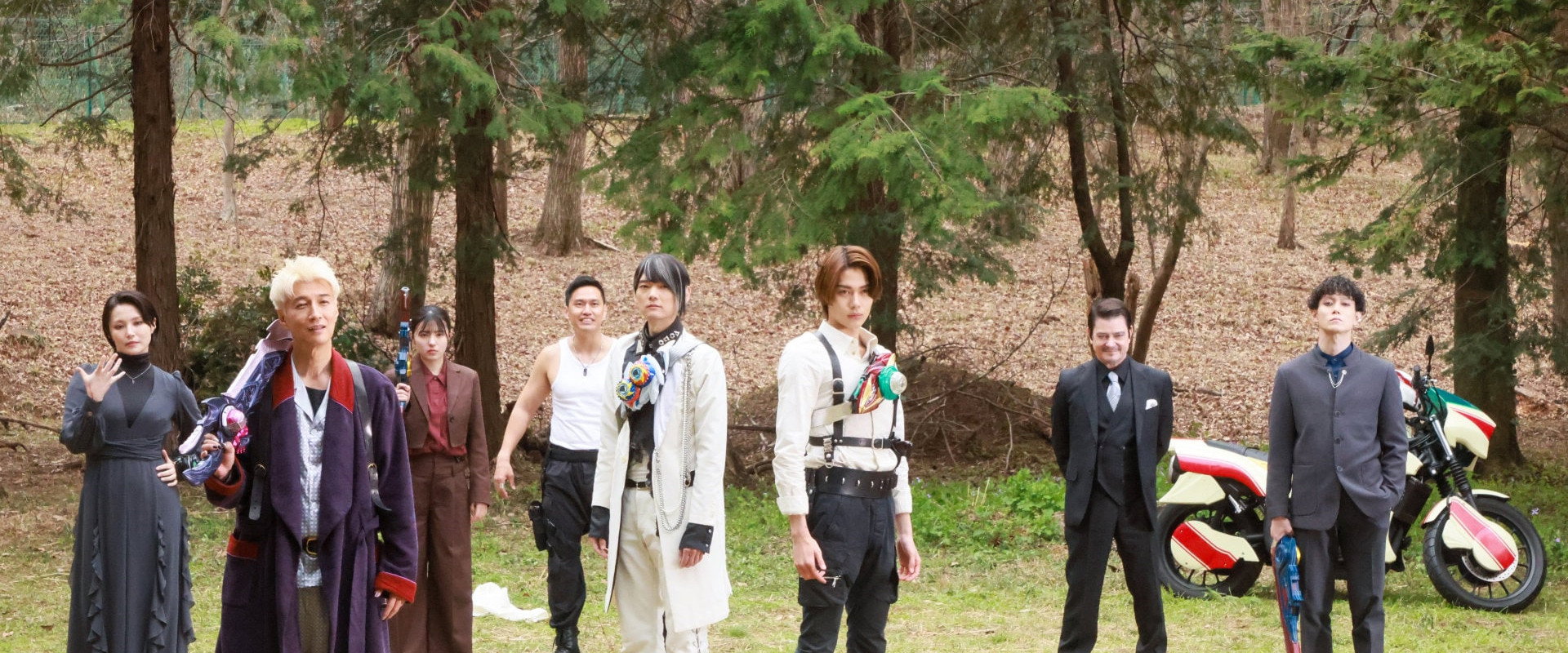 Eiga Kamen Raidā Zettsu Sayonara no Misshon backdrop