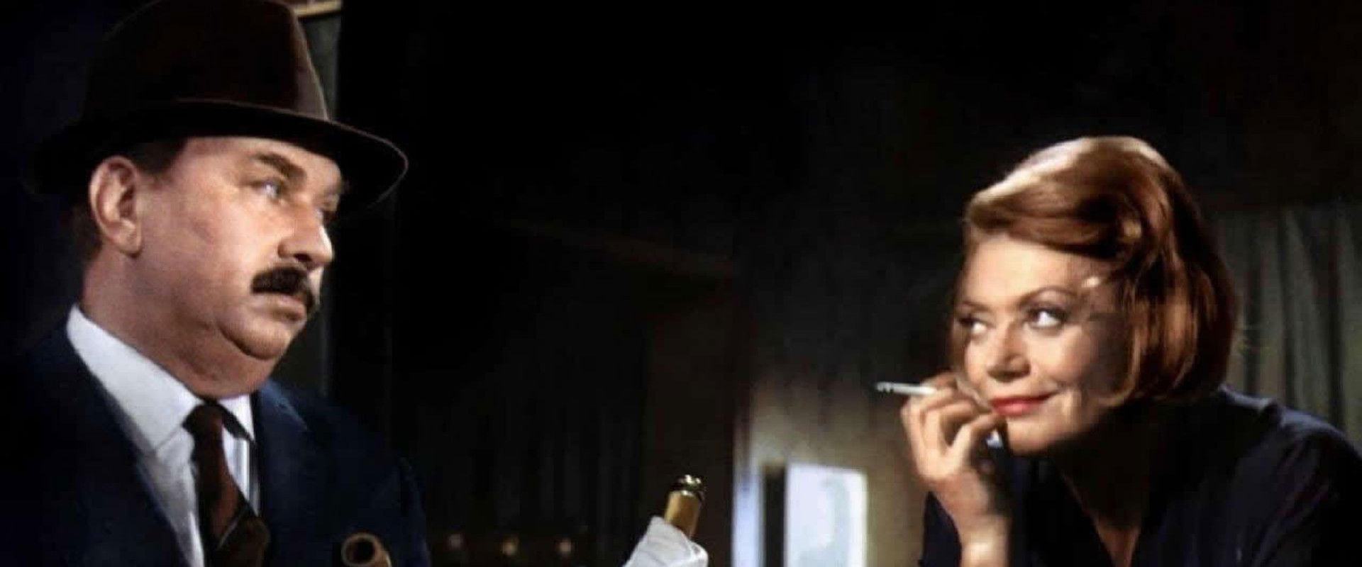 Maigret at the Pigalle backdrop