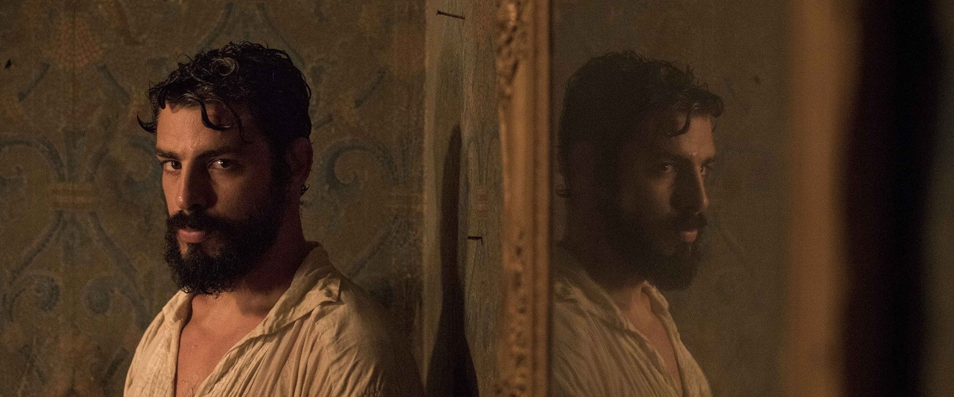 Pedro, Between the Devil and the Deep Blue Sea backdrop