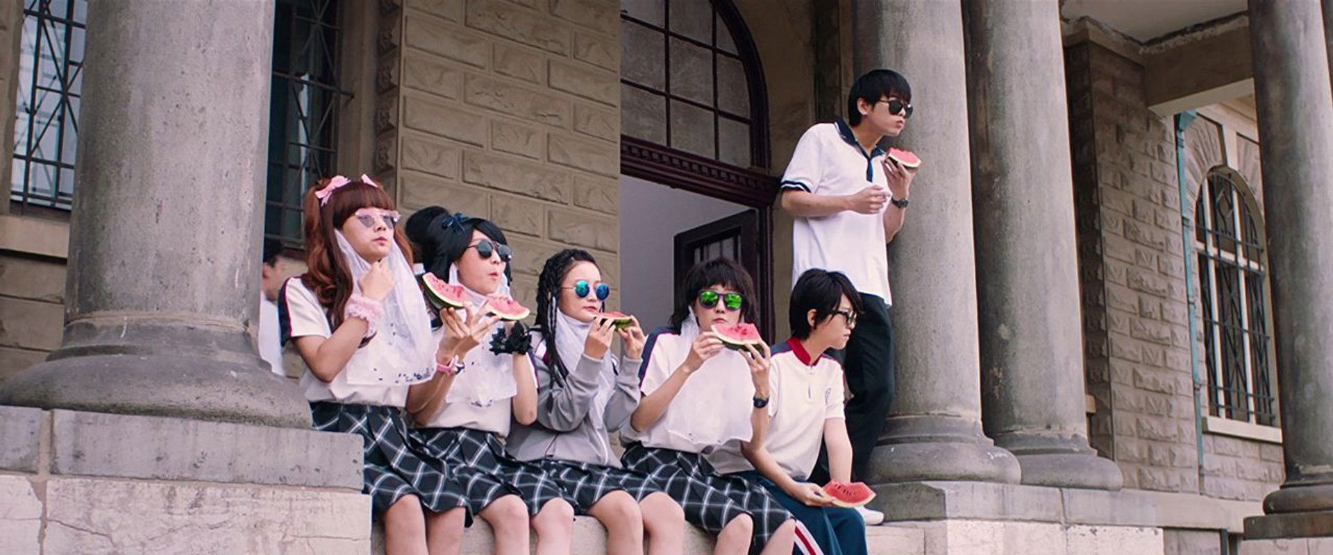 Our Shining Days backdrop