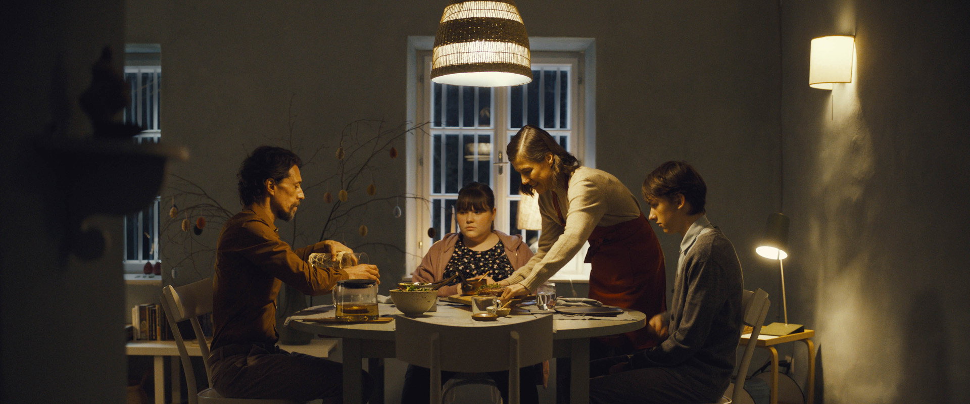 Family Dinner backdrop