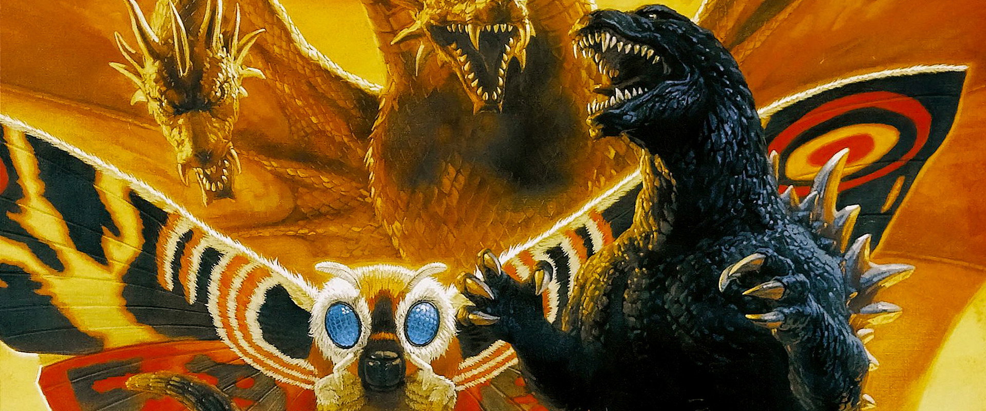Godzilla, Mothra and King Ghidorah: Giant Monsters All-Out Attack backdrop