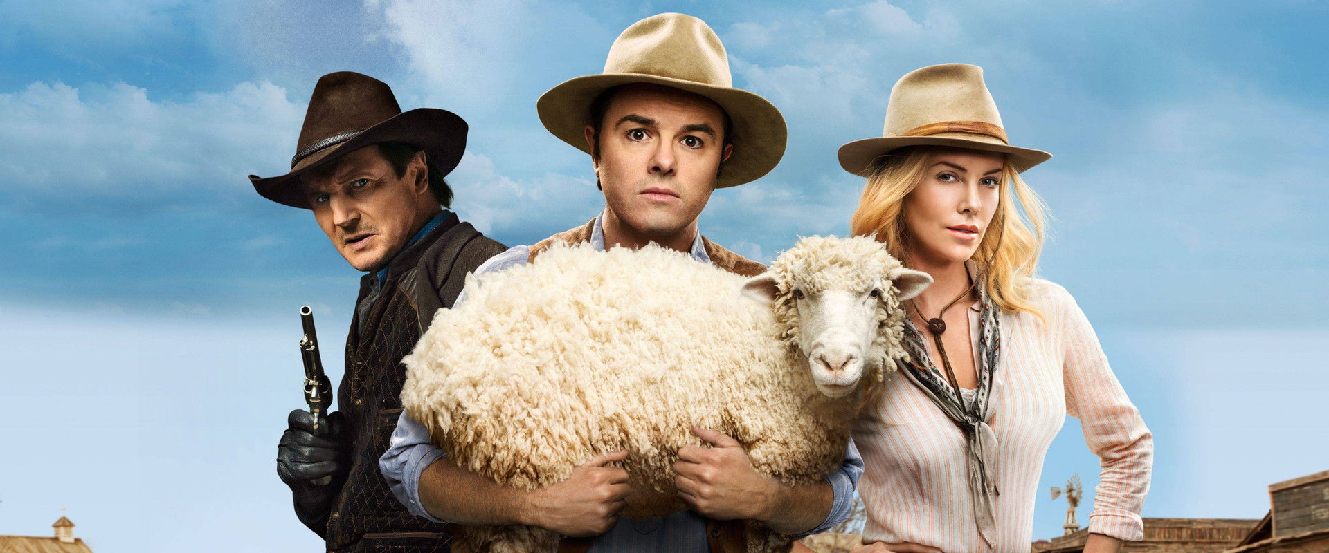 A Million Ways to Die in the West backdrop