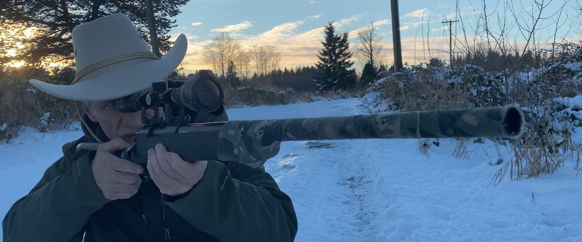 Bullet Snow backdrop