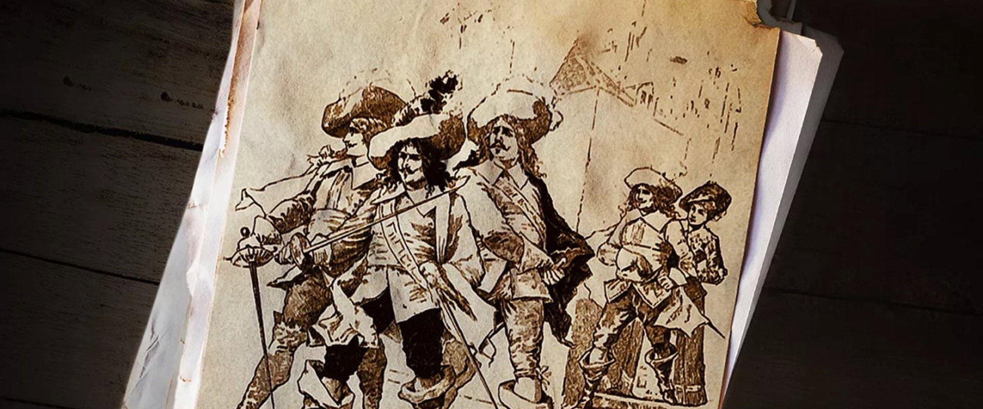The True History of the Musketeers backdrop