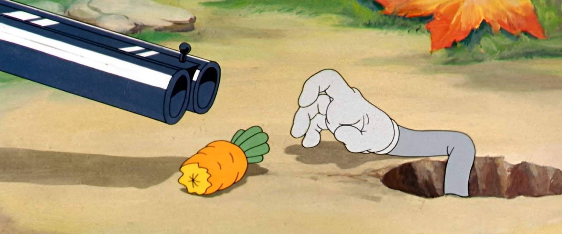 A Wild Hare backdrop