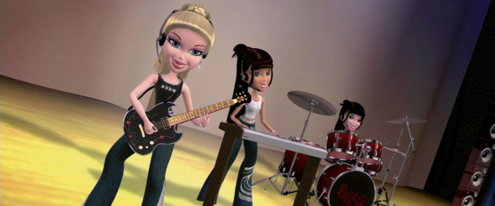 Bratz Girlz Really Rock backdrop