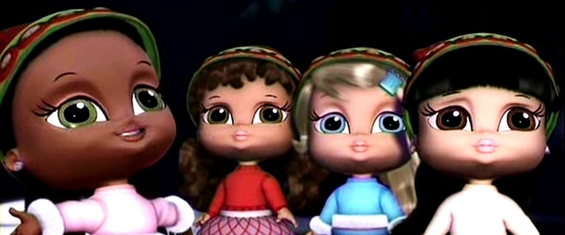 Bratz Babyz Save Christmas backdrop