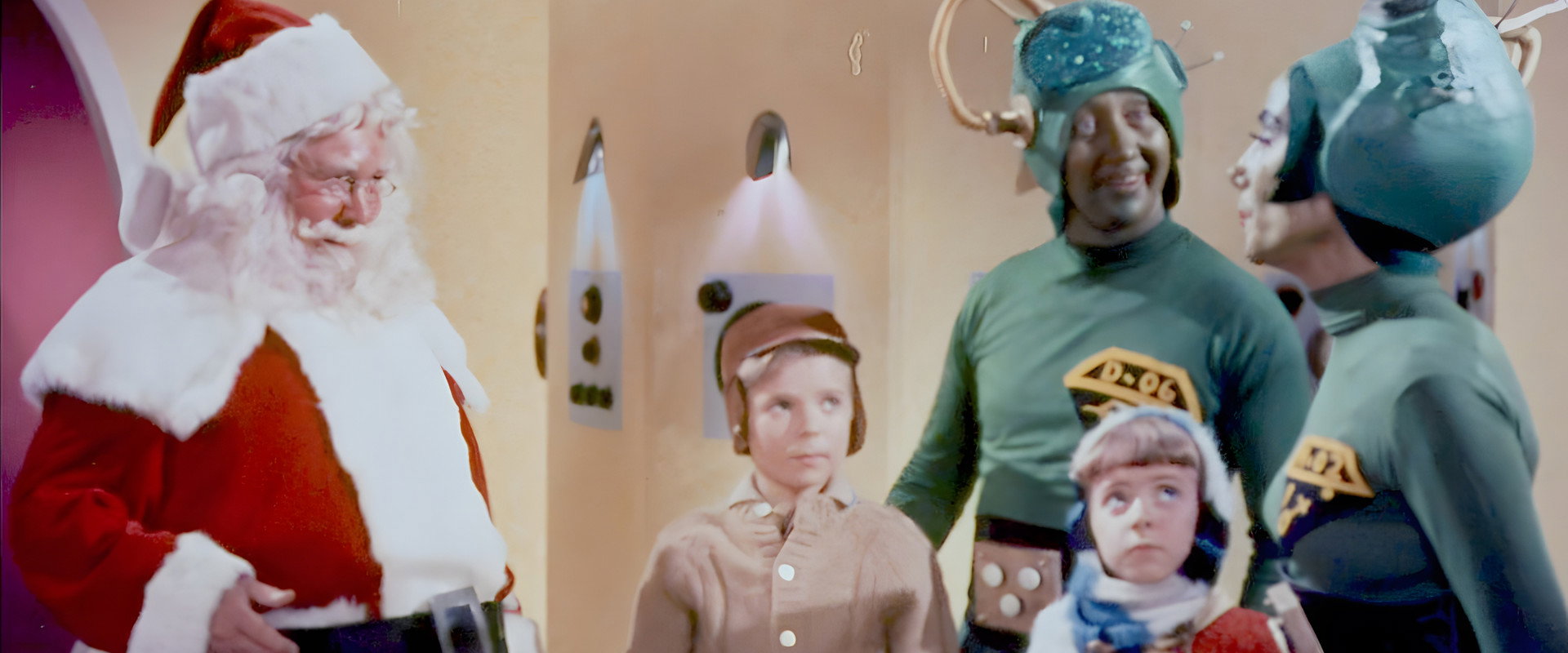 Santa Claus Conquers the Martians backdrop