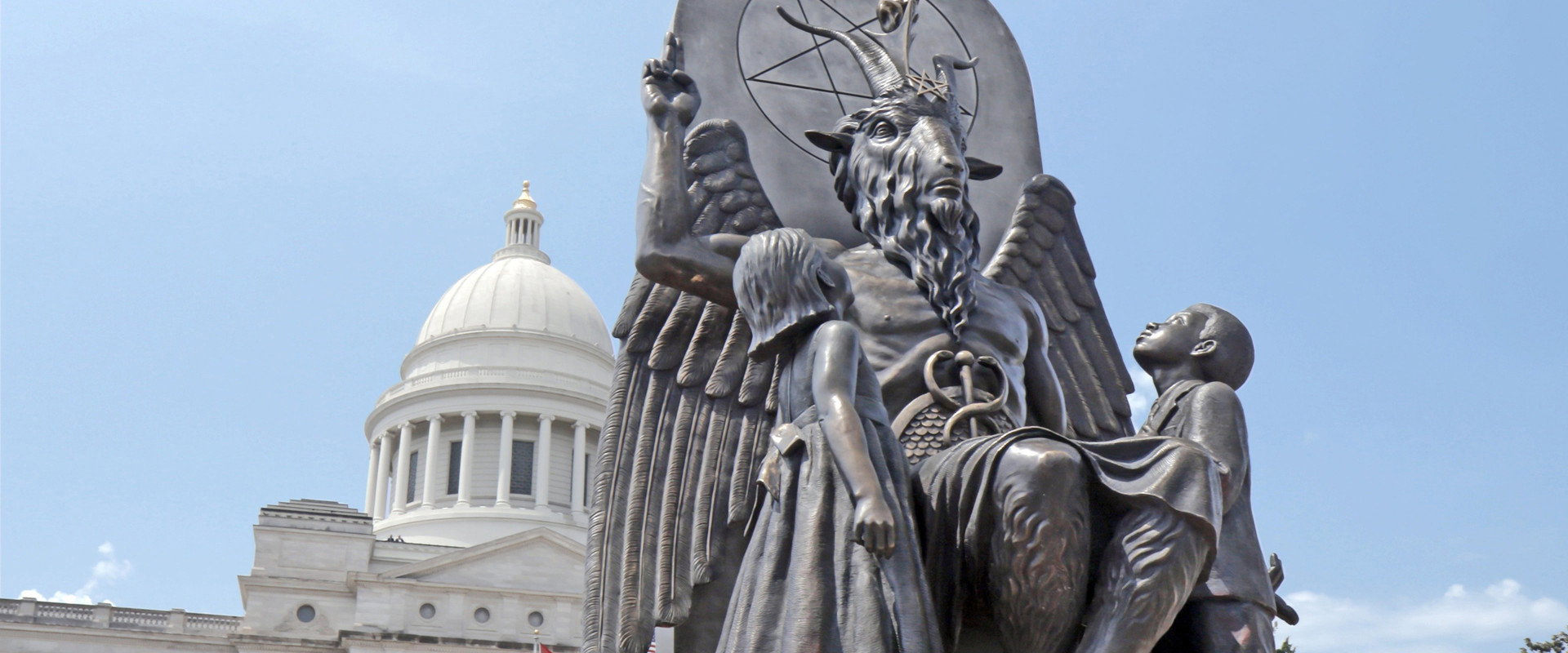 Hail Satan? backdrop