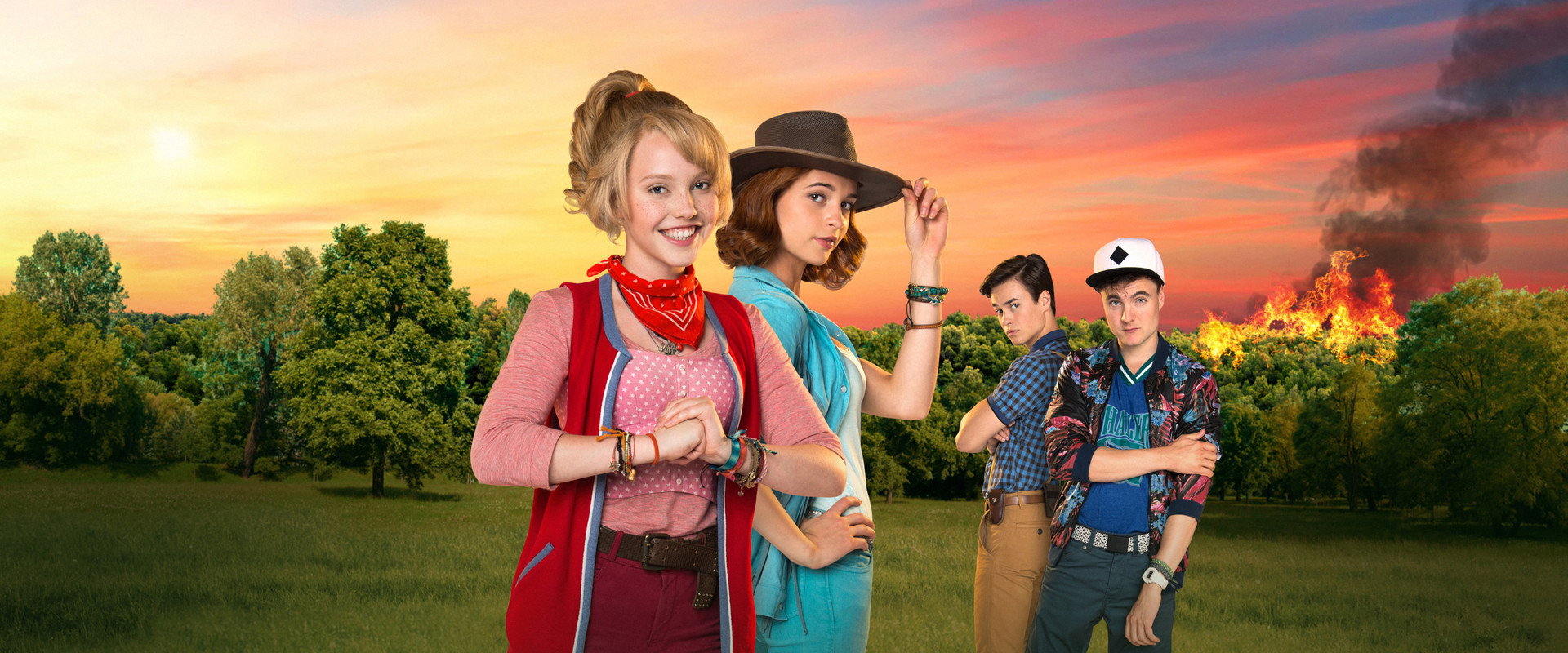 Bibi & Tina: Girls vs. Boys backdrop