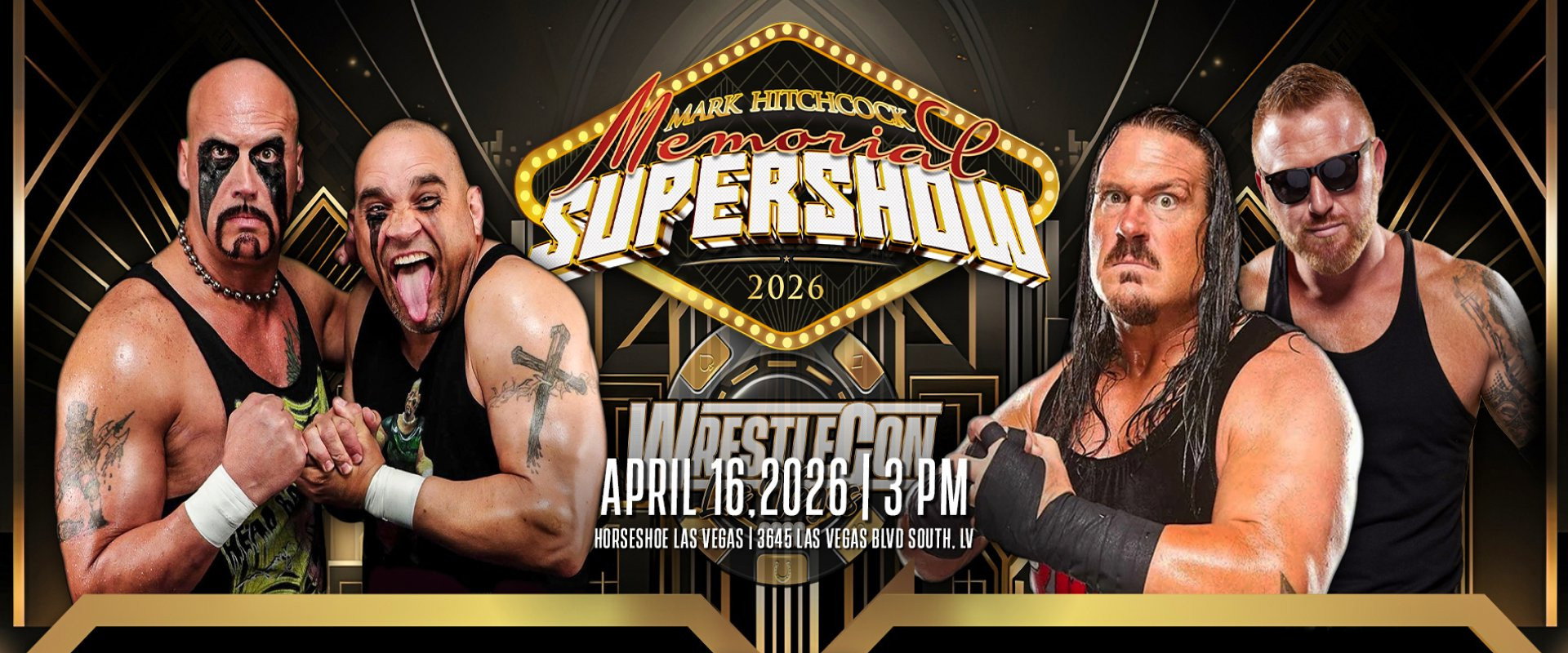 WrestleCon: Mark Hitchcock Memorial Supershow 2026 backdrop