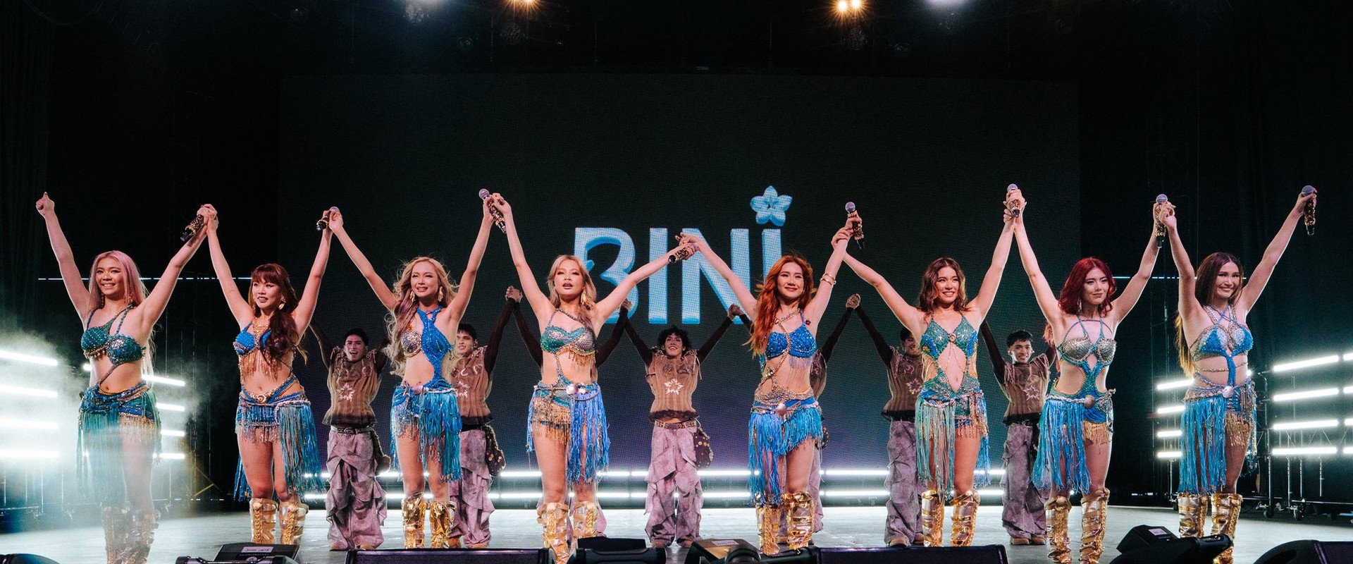 BINIchella Week One backdrop