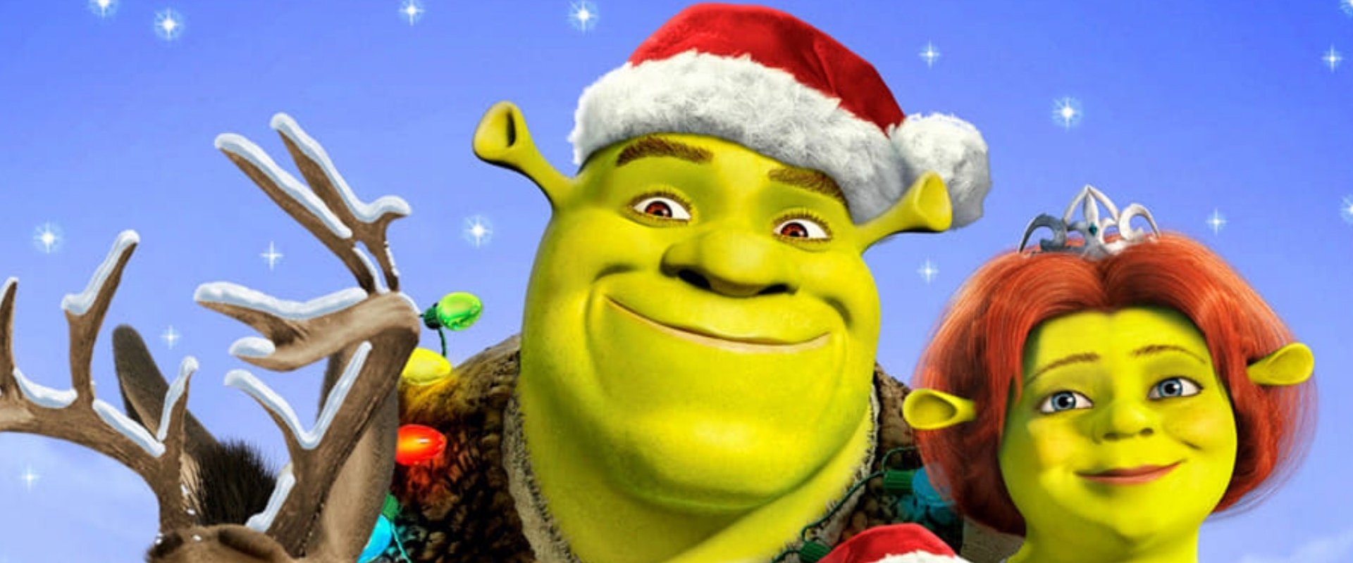 Shrek the Halls backdrop