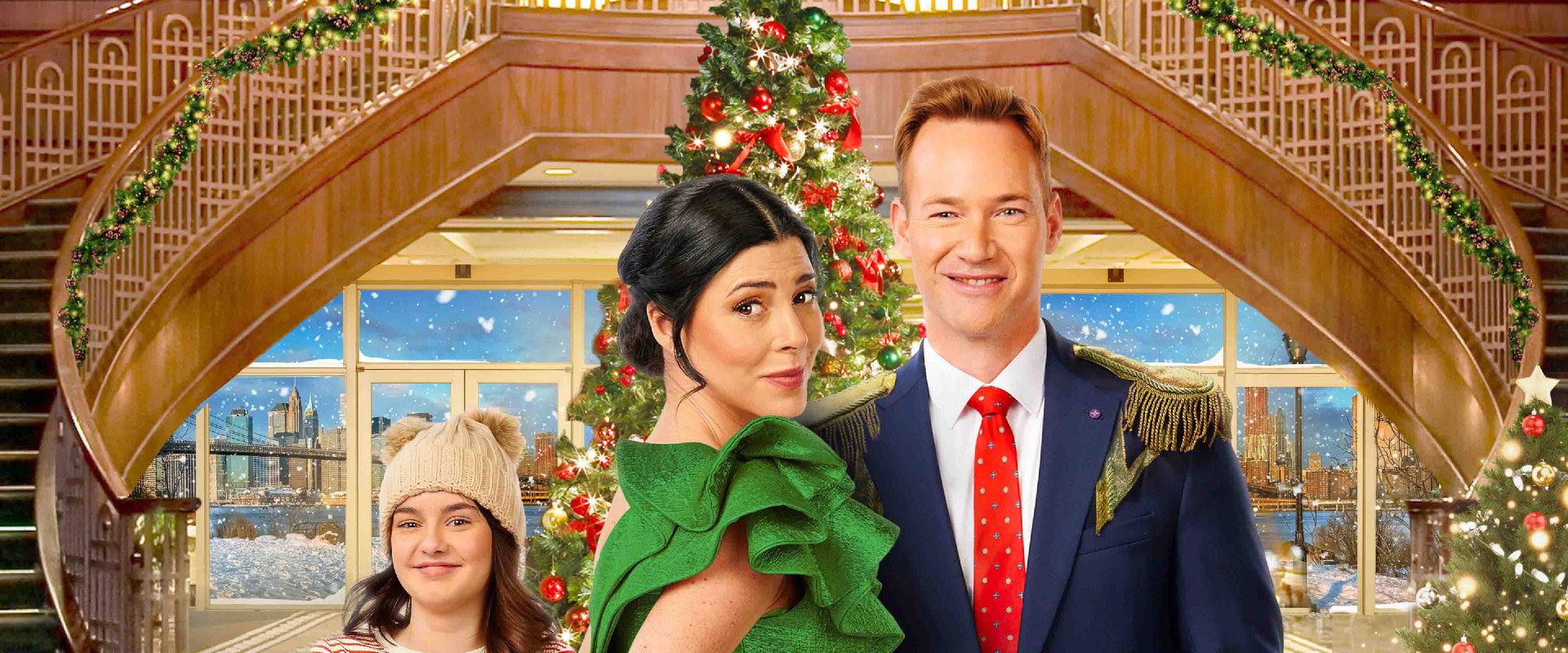 Royally Yours, This Christmas backdrop