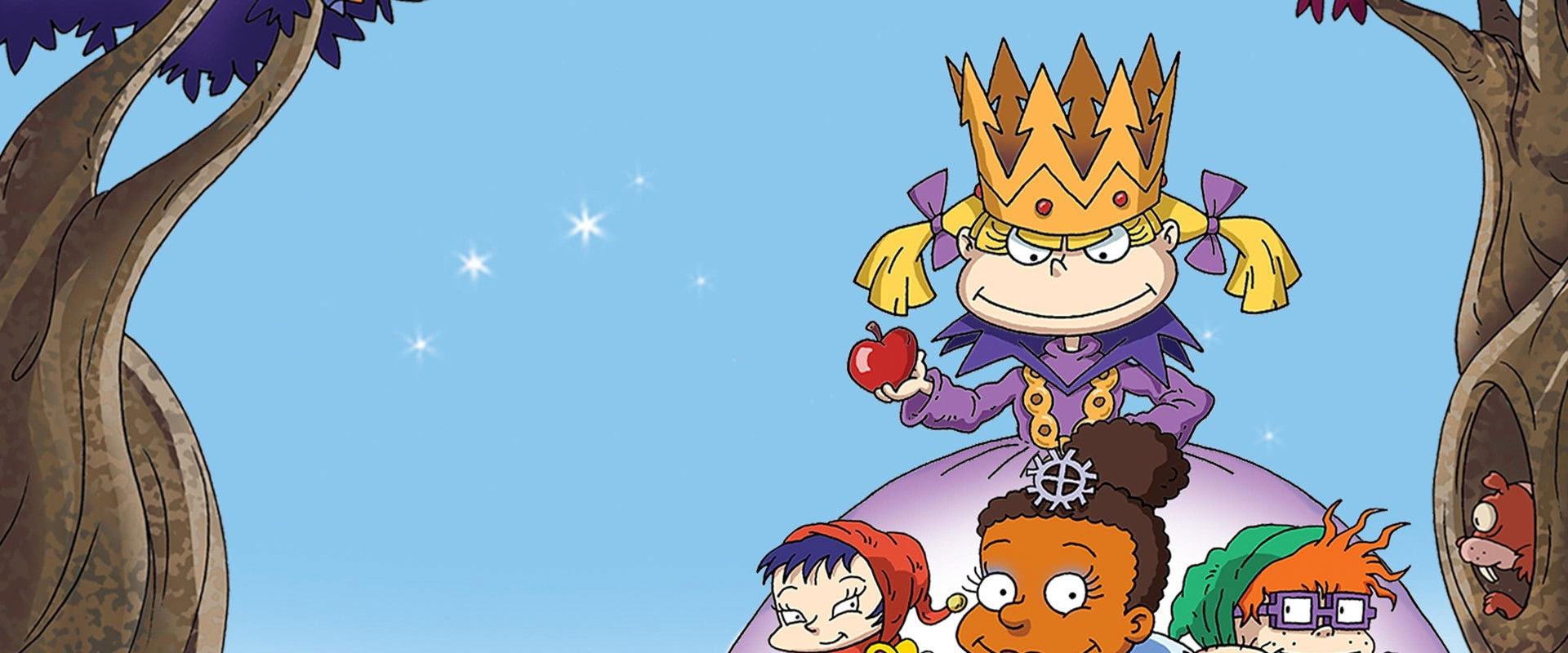 Rugrats: Tales from the Crib: Snow White backdrop